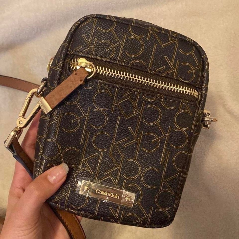 Calvin Klein VINTAGE mini crossbody satchel